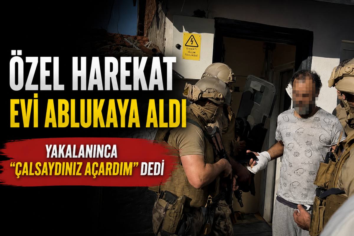 Firari Hükümlü Özel Harekat Operasyonuyla Yakalandı