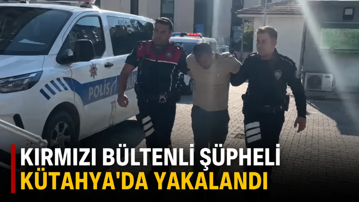 Kütahya’da Kırmızı Bültenle Aranan Hükümlü Sahte Kimlikle Yakalandı