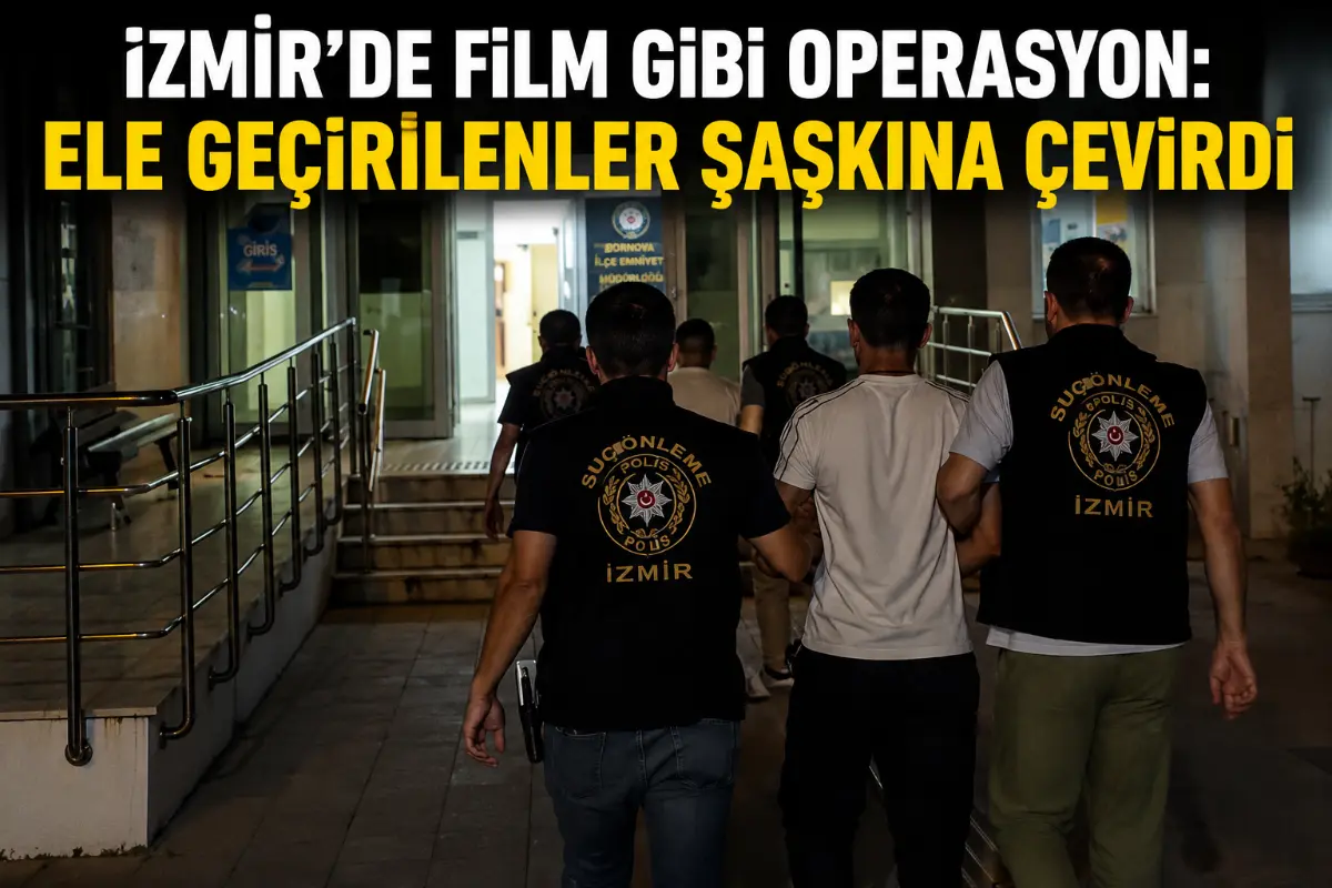 İzmir’de Takside Başlayan Operasyon Ev Baskınına Uzandı: 280 Bin Sentetik Ecza Ele Geçirildi