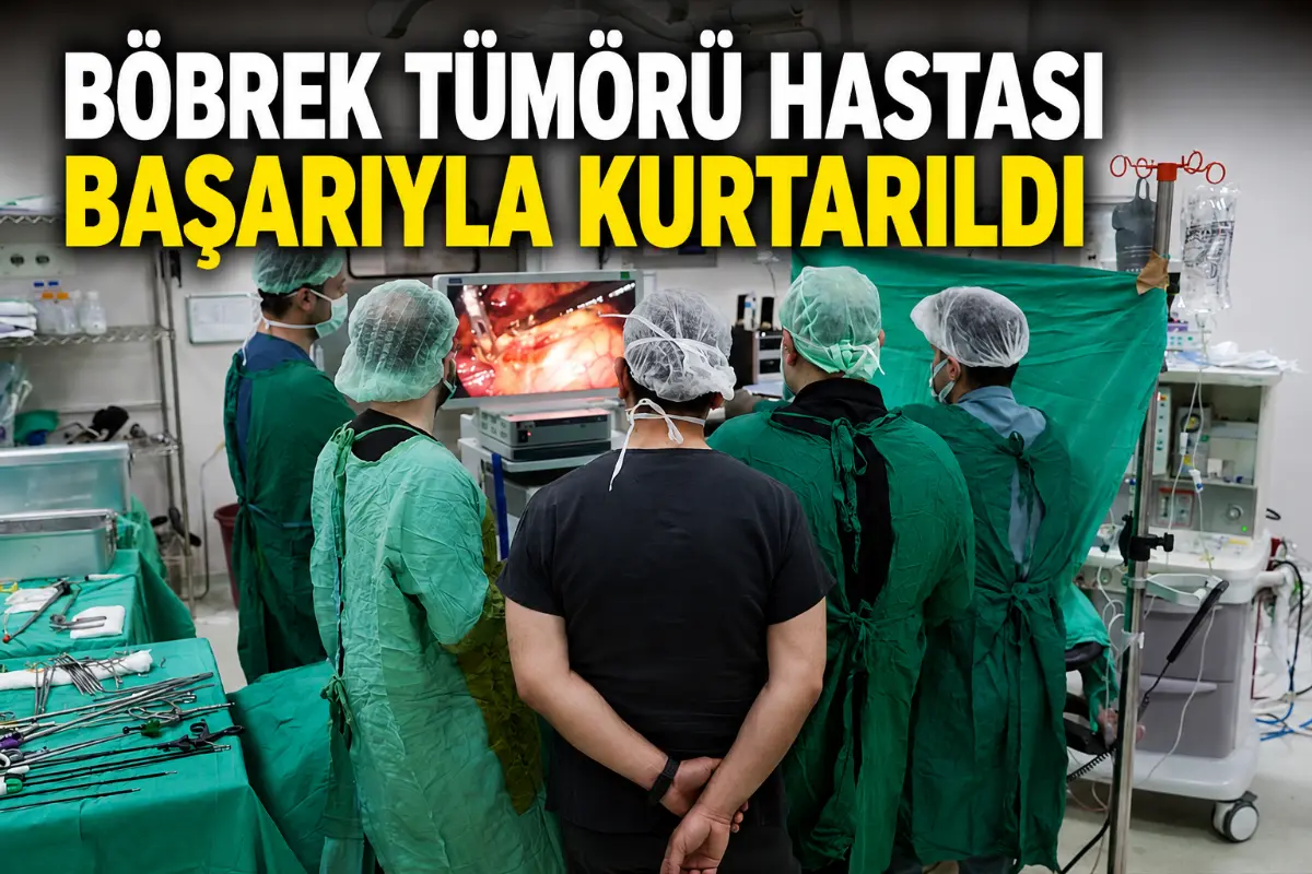 Malatya’da Çift Böbrek Tümörüne İki Aşamalı Cerrahi: Her İki Böbrek de Korundu